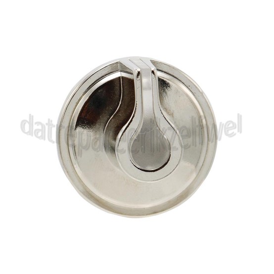 Foto van Smeg Knop Chroom, met vleugel SF6101VB, SF4101MS, SO6100S2N 