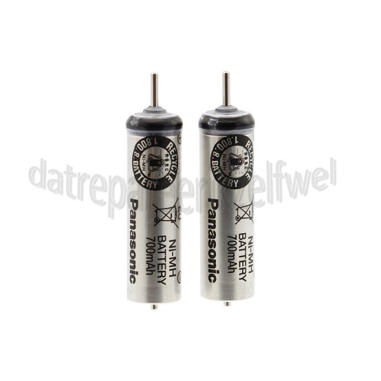 Foto van Panasonic Accu Batterij Ni-MH, 2 stuks ES7101, ES7102, ES7109, ES7036, ES7038 