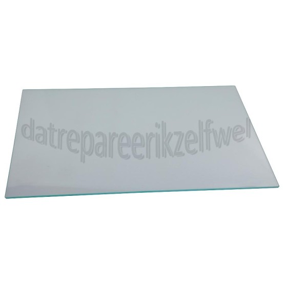 Foto van Pelgrim Glasplaat Boven groentelade 428x303mm. PCS3178L, PCS4178L 