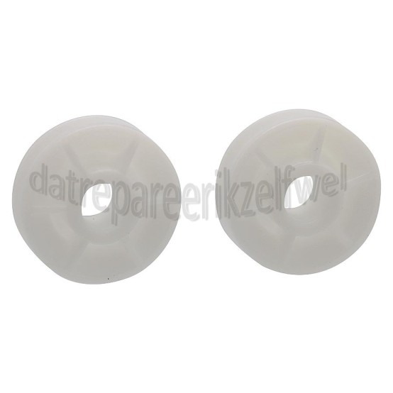 Foto van Beko Wiel Geleider touwtje, 2 stuks DSFN6530, DFN6632, DSN15420X 