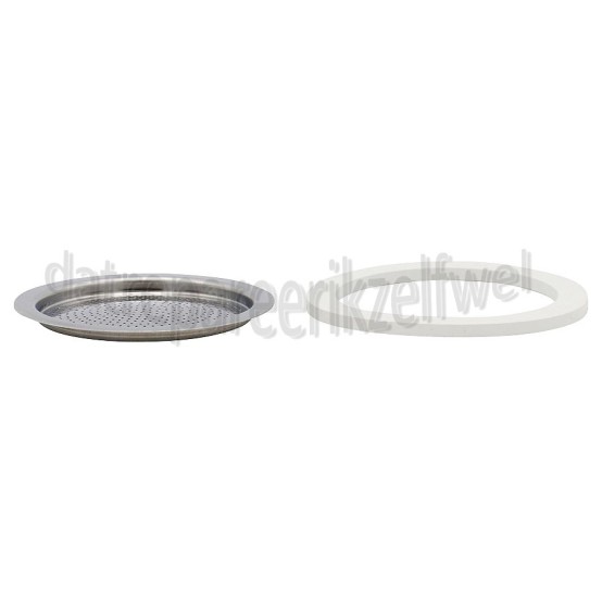 Foto van Bialetti Filter 6 Kops, 1 Afdichting Venus, Musa, Class 