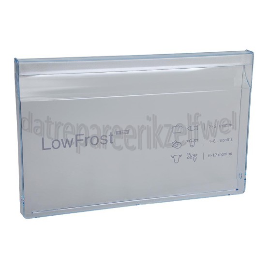 Foto van Bosch Frontpaneel Van grote lade, LowFrost KIS86AF30, KIS87AF30N, KI86SSDD0 
