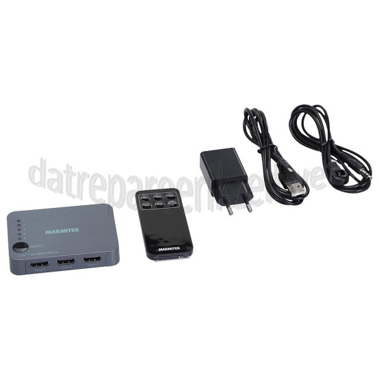 Foto van Marmitek Switchgear Connect 350 UHD 2.0 HDMI Switch 4K 60Hz 5 in 1 uit 