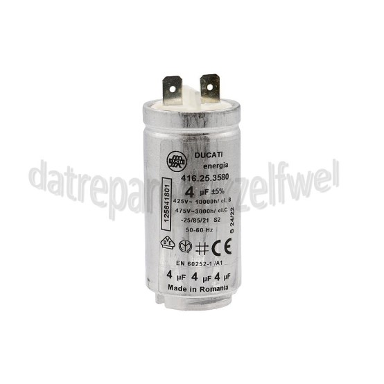 Foto van Condensator 4uF T65280, T61270, EDC2086 