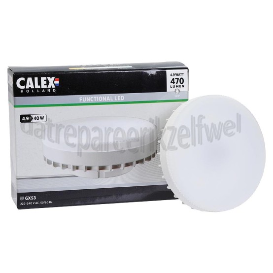 Foto van Calex Ledlamp LED GX53 220-240V 4,9W 470lm 2700K 