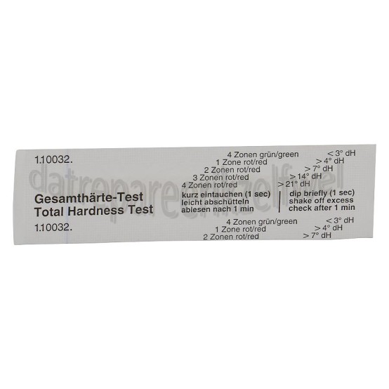 Foto van Philips Tester Teststrip waterhardheid pH strip 