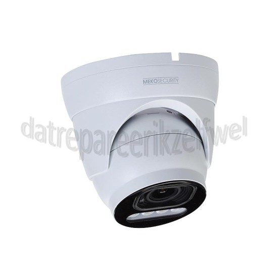 Foto van MEKO Beveiligingscamera Combiview Eyeball Motorized Wit 5MP 2880x1620, Zoomratio 2,8mm-12mm 