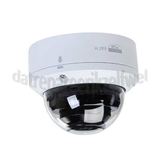 Foto van MEKO Beveiligingscamera IR Mini Dome Fixed 5MP 2592x1944, Fixed lens 2.8mm, IR Nachtzicht 