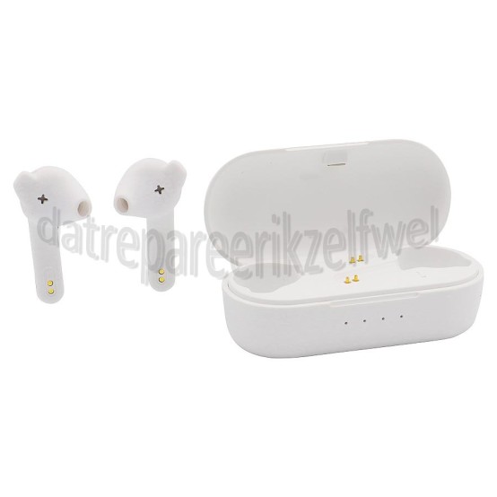 Foto van Defunc Oordopjes True Basic Earbud, Wit Draadloos, Bluetooth 5.2, USB-C 