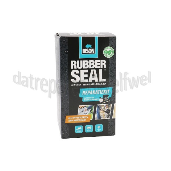 Foto van Bison Lijm Rubber Seal Reparatiekit 100% waterdicht repareren 