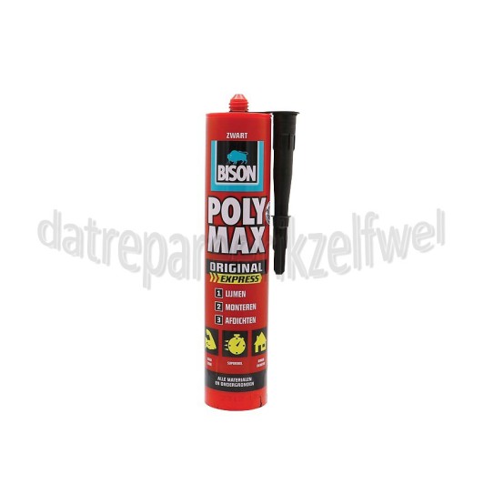 Foto van Bison Lijm Polymax Original Express Lijmen, Monteren, Afdichten 