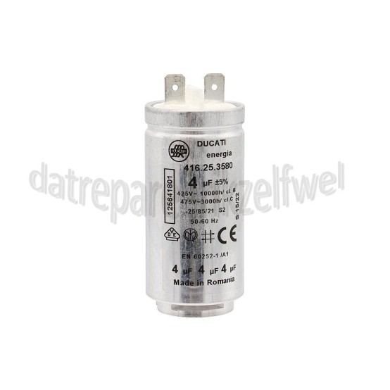 Foto van Condensator 4uF T65280, T61270, EDC2086 