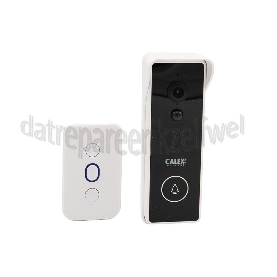 Foto van Calex Beveiligingscamera Smart Video Doorbell Wifi 2.4Ghz, 2K HD (2304x1296) 