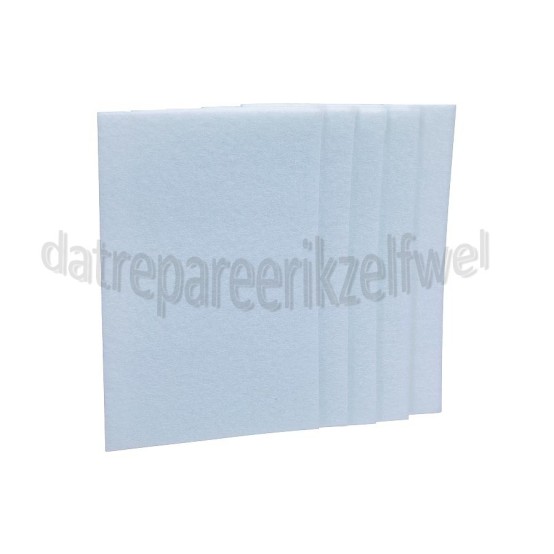 Foto van Nilfisk Filter Uitblaasfilter, 5 stuks Cubic GM110-130, UZ934 