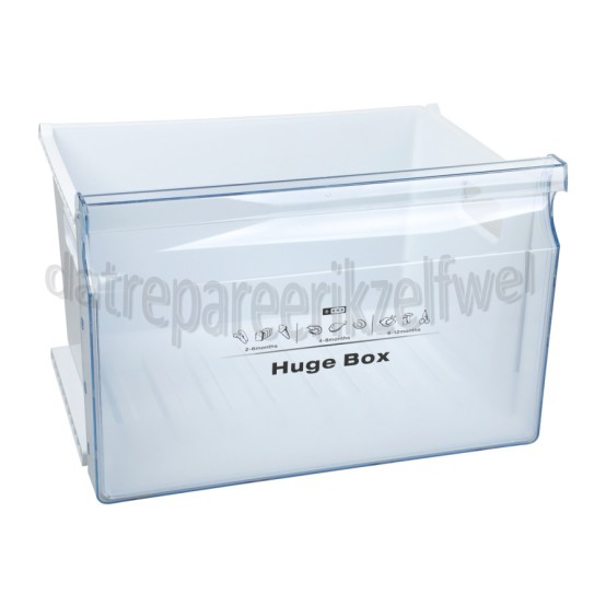 Foto van Hisense Vrieslade Midden, ""Huge Box"" FV306N4AW1, FV306N4CW2 