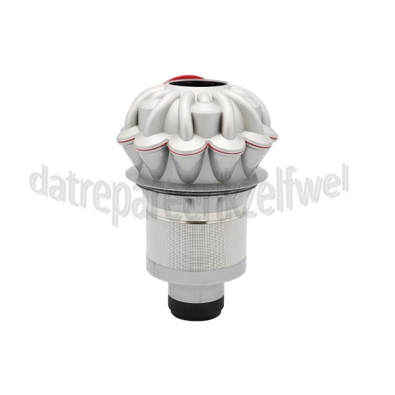 Foto van Dyson Reservoir Cycloon Sprayed Silver SV25, V8 Absolute, Origin, Extra 