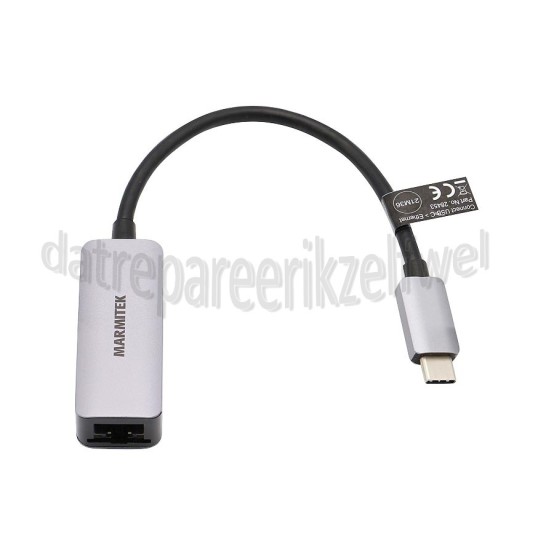 Foto van Marmitek Converter Connect USB-C > Ethernet USB-C naar Ethernet adapter 
