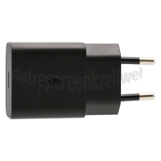Foto van Samsung USB power adapter Fast Charging Snellader Zwart, USB 