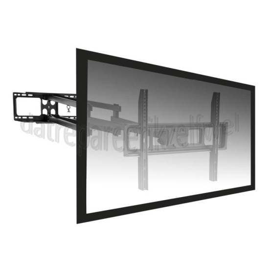 Foto van ACT Muursteun Full Motion TV Wandsteun XL, 3 draaipunten Schermformaat 37 t/m 70 inch, 40kg 