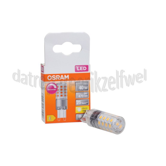 Foto van Osram Ledlamp LED SST Pin Dim 40 G9 4,0W, 2700K, 470lm 
