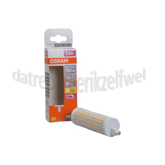 Foto van Osram Ledlamp LED SST Line 118 CL150 Dim R7S 19W, 2700K, 2452lm 