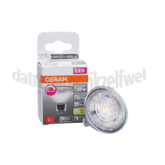 Foto van Osram Ledlamp LED Superstar SST MR16 Dim GU5.3 6.8W, 2700K, 621lm 