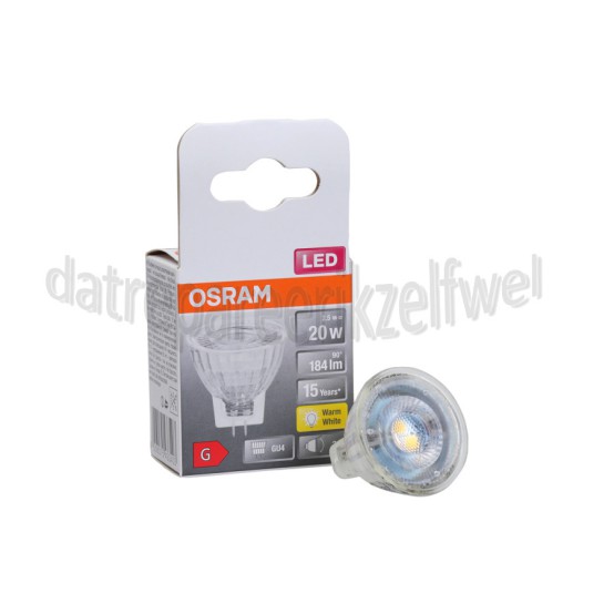 Foto van Osram Ledlamp LED Star ST MR11 GU4 2,5W, 2700K, 184lm 