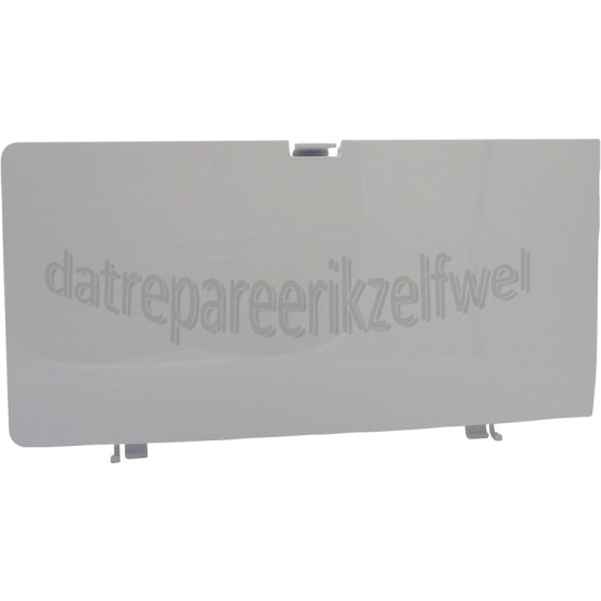 Foto van Whirlpool Klep Afdekking inspectiepaneel, wit NTM1081EU, NTCM108BEU 