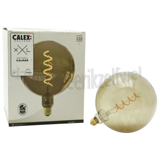 Foto van Calex Ledlamp XXL Natural Kalmar E27 5W 130Lm 1800K Dimbaar 