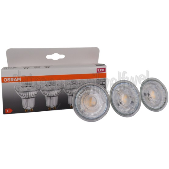 Foto van Osram Ledlamp LED Star PAR16 GU10 2,6W, 2700K, 230lm 