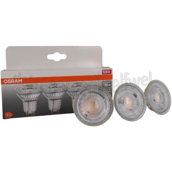 Foto van Osram Ledlamp LED Star PAR16 GU10 4,3W, 2700K, 350lm 