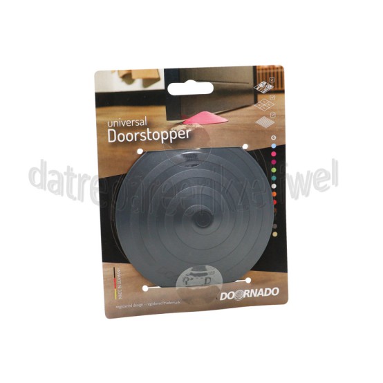 Foto van Doornado Deurstop Deurstopper Graphite elke vloer, tegen verschuiven 