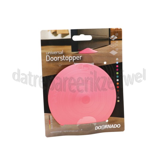 Foto van Doornado Deurstop Deurstopper Bubblegum (Roze) elke vloer, tegen verschuiven 