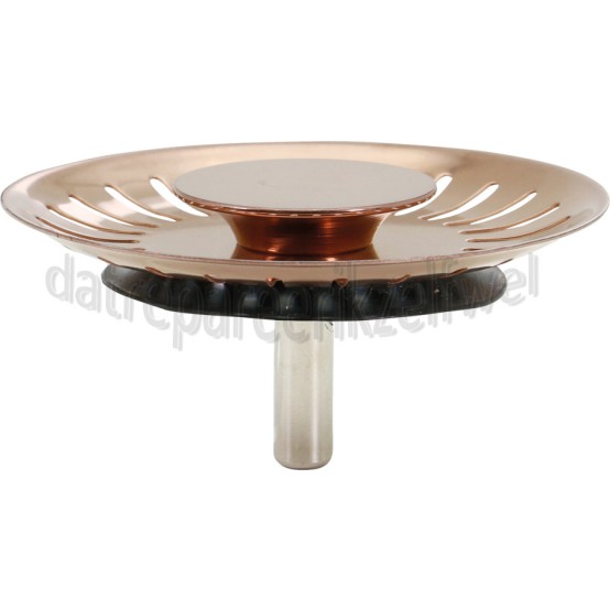 Foto van Reginox Afvoerzeef Comfort Copper Rose grote knop New York Copper Rose 