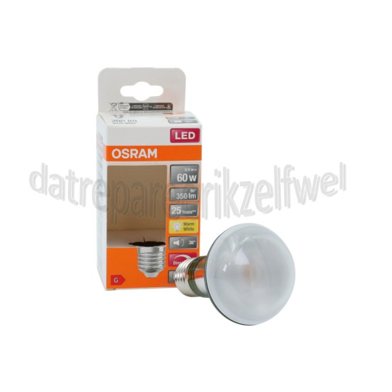 Foto van Osram Ledlamp LED Superstar R63 E27, 4,9W, 2700K, 345lm 