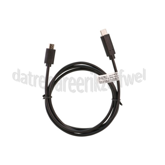 Foto van USB Kabel USB C naar USB B micro kabel 1.0 Meter 
