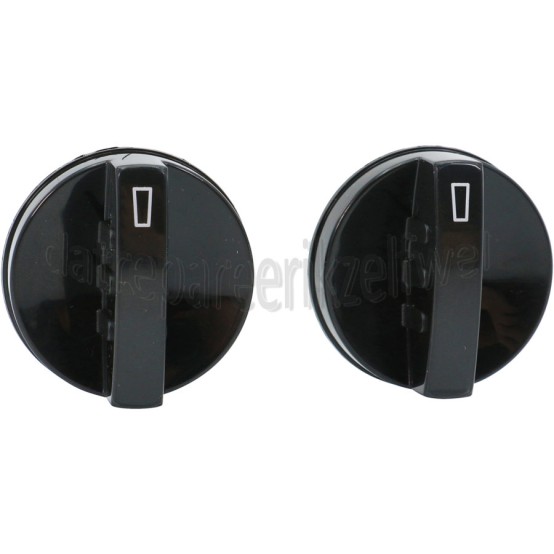 Foto van Dometic Knop 2 stuks, zwart RML8330 