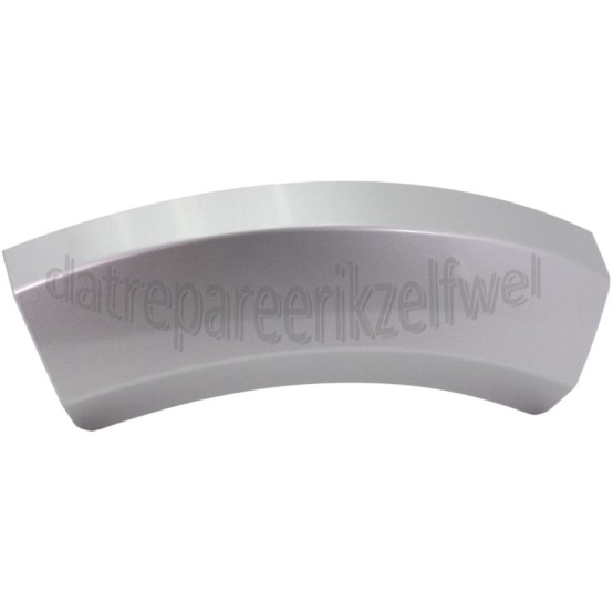 Foto van Deurgreep Gebogen, grijs WTE86383, WTS86582 