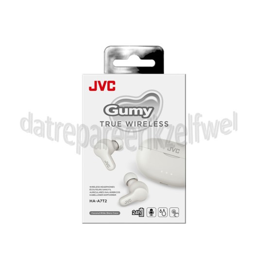 Foto van JVC Hoofdtelefoon Wireless Headphones, White IPX4 Water bestendig 