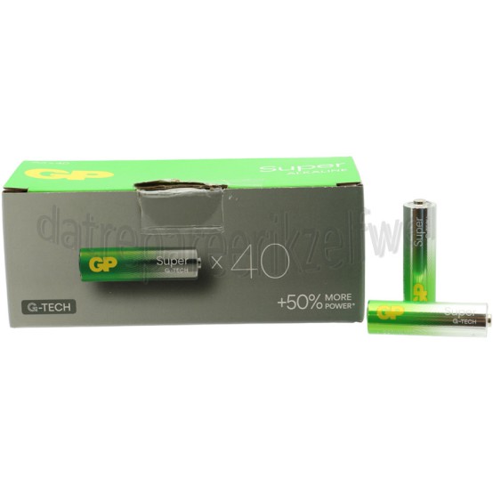 Foto van GP Batterij AA LR06 1,5V Multipack Penlite Super Alkaline 