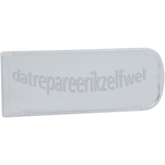 Foto van Pelgrim Glaasje Afdekplaat verlichting PSK620RVS, PSK920RVS 