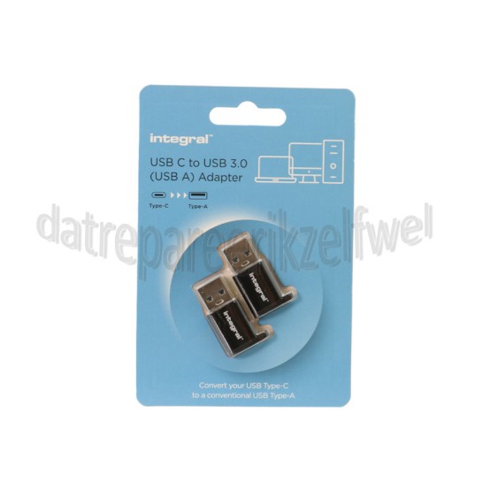 Foto van Integral Converter USB C -> USB A 3.0 Adapter USB 3.1 