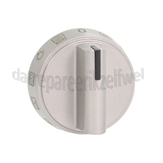 Foto van Inventum Knop Standenknop, grijs VFI5042RVS, SV010 
