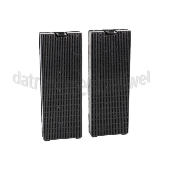 Foto van Pelgrim Filter Koolstoffilter, 2 Stuks IKR2083RVS 