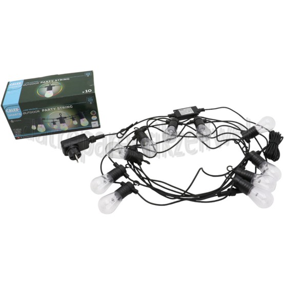 Foto van Calex Ledlamp Smart LED Outdoor Partystring, 10 meter Google Home, Amazon Alexa, Siri 