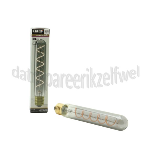 Foto van Calex Ledlamp LED Buis T32x185 Titanium Flex Filament Dimbaar E27 4,0W 136lm 1800K 