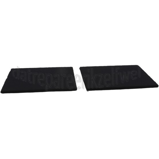 Foto van Bosch Filter Koolstoffilter, 2 stuks DHZ537601, DDA097G5002 