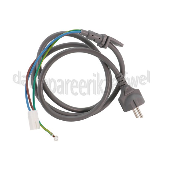 Foto van Samsung Aansluitkabel Snoer Grijs, Lengte 1,4 mtr CE117AE, C131T 