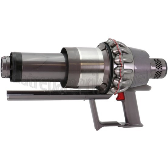 Foto van Dyson Motor Main Body & Cyclone, Sprayed Nickel/ Iron/Red SV16 V11 Outsize, Outsize Absolute 