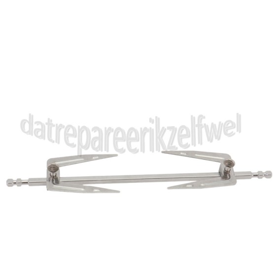 Foto van Inventum Spies Spit met vleesklemmen GF1200HLD/01 